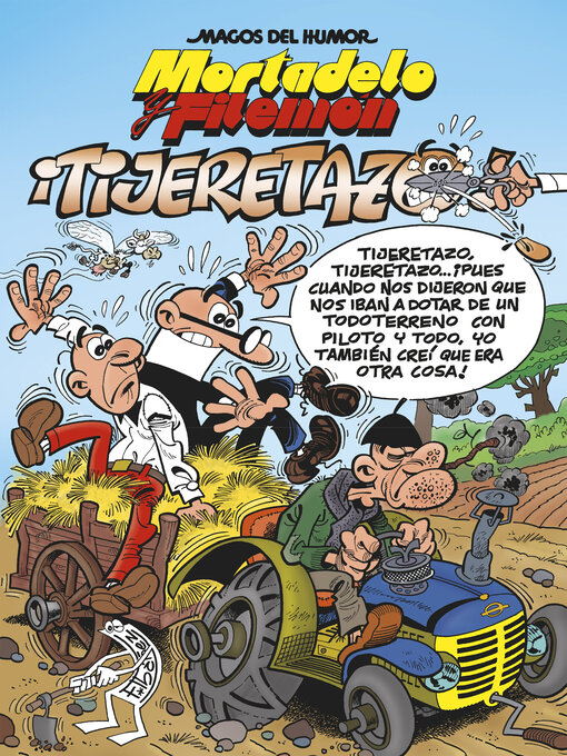 Title details for Mortadelo y Filemón. ¡Tijeretazo! (Magos del Humor 164) by Francisco Ibáñez - Wait list